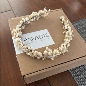 Flower headband for a wedding